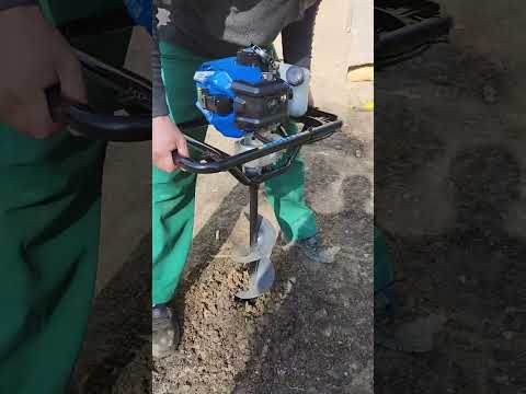 Мотобур Scheppach EB 2000-SET для земельных работ с шнеками Ø 100, 150, 200 мм. - фото 1 - id-p2454818803