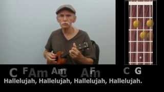 Hallelujah - Fingerstyle Ukulele with Chords & Lyrics