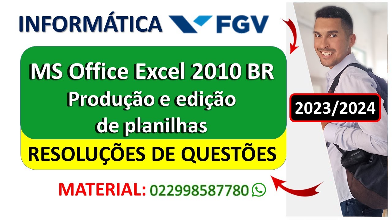 Planilhas - Função SE | ATUALIZADO 2025 | concurso mp rj 2025 | informatica mprj #concursomprj2025