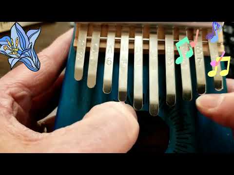 Sela Blue Kalimba Thumb Piano image 4