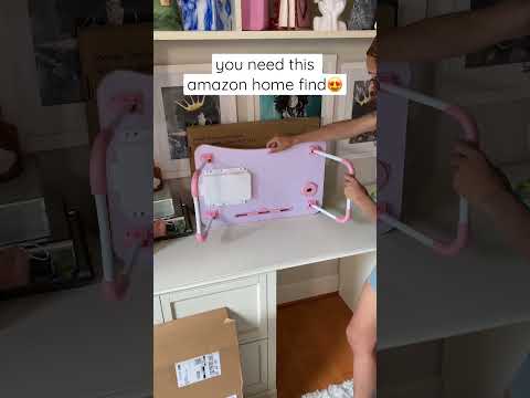 AMAZON HOME FIND UNBOXING📦 BED TRAY TABLE #shorts