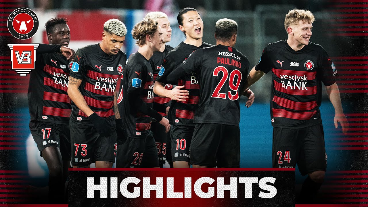 Midtjylland vs Vejle highlights