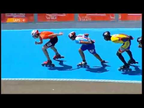 JUNIOR Men 10.000M ELIMINATION - Speed Skating | World Roller Games - Barcelona