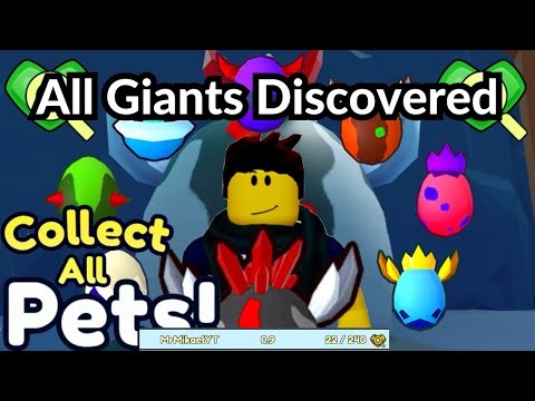 Roblox Collect All Pets | Full Giant Mythical Team & 0.9 Collector Score