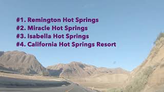 Hot springs trip in California (Isabella Lake) - July 2022 / アメリカ カリフォルニア州 温泉巡り (イサベラ湖方面)