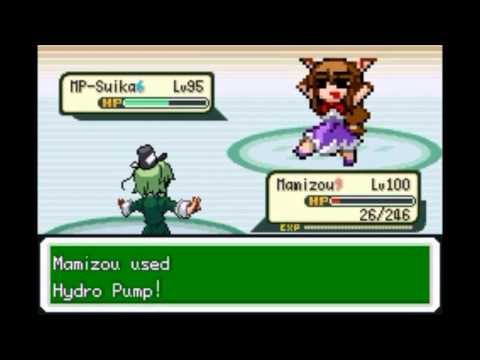 Touhoumon 1.8 Enhanced Bugged Team vs Elite 4 (round 2)