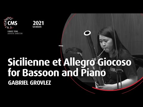 GROVLEZ | Sicilienne et Allegro Giocoso for Bassoon and Piano
