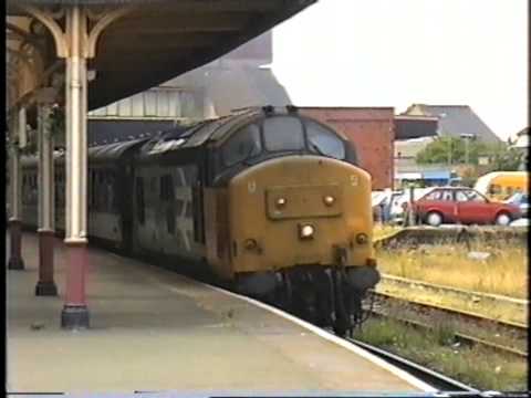 Class 37 37408 North Wales Coast Summer 95