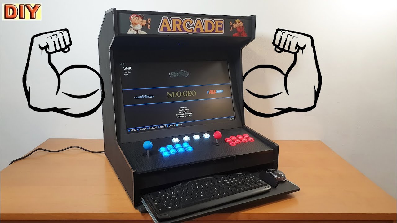 DIY: Arcade Bartop Gaming Machine