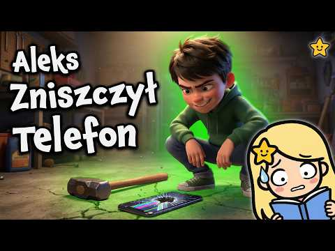 💥📱 Aleks Zniszczył Telefon - Edukacyjna bajka do słuchania na dobranoc 📱💥