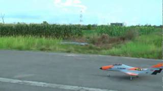 preview picture of video 'Rc Jet Falcon 120. Video 2... Happy New Year 2011'