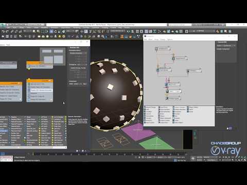 VRayInstancer alineado a la normal de la superficie  2/2