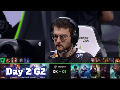 DK vs C9 - Day 2 LoL MSI 2021 Rumble Stage | DAMWON Kia vs Cloud 9 full game