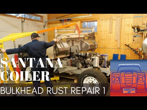 Santana Coiler Upper Bulkhead Rust Repairs