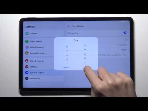 How to Change Date & Time Settings on HUAWEI MatePad 11 – Set Up Date & Time