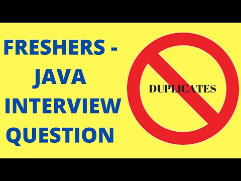 Freshers Java Interview Question How To Remove Duplicates From An Arraylist Code Interviewdot