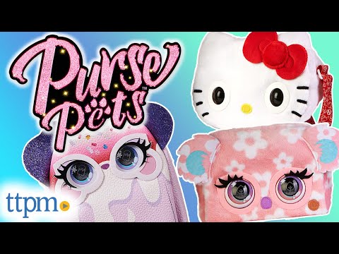 PURSE PETS SANRIO Interaktyvi rankinė „Hello Kitty“ video