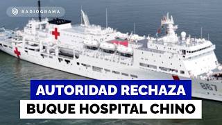Chinese hospital ship anchors in Valparaíso: Health Authority did not authorize medical operation