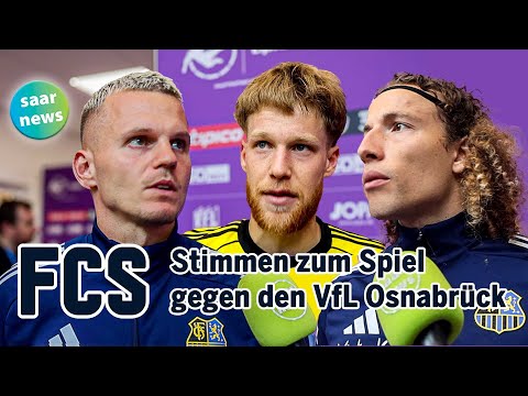 FCS: Voices after the game in Osnabrück