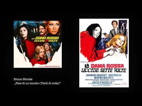Bruno Nicolai "Fine di un incubo" (from 'La dama rossa uccide sette volte') 1972