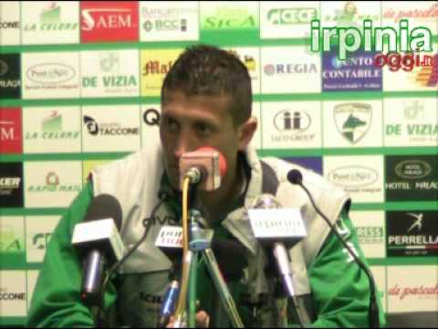 Simone Puleo dopopartita Avellino Hinterreggio 10032010