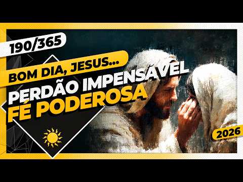 PERDÃO IMPENSÁVEL: FÉ PODEROSA – Bom dia, Jesus! 190/365 (2026)