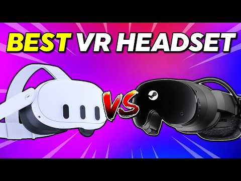 Meta Quest 3 vs Steam Frame. The Best VR Headset!