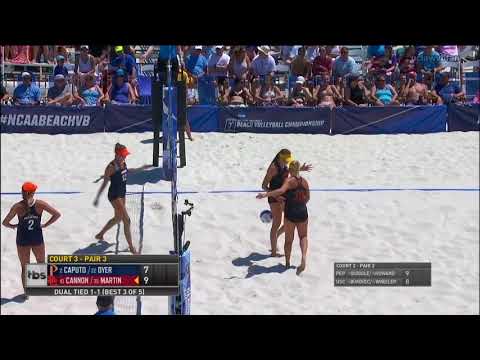 Pepperdine vs USC - Court 3 Pair 3 Finals (NCAA Beach Volleyball Team Championships) (May 7th 2017)