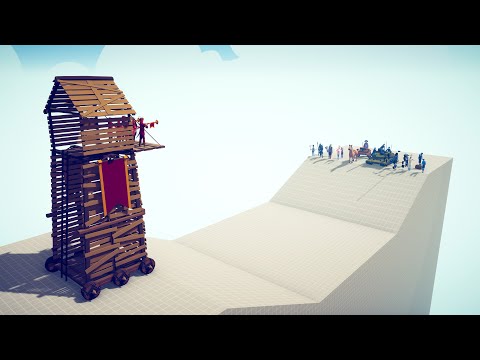 TOWER vs EVERY FACTION - Totally Accurate Battle Simulator TABS