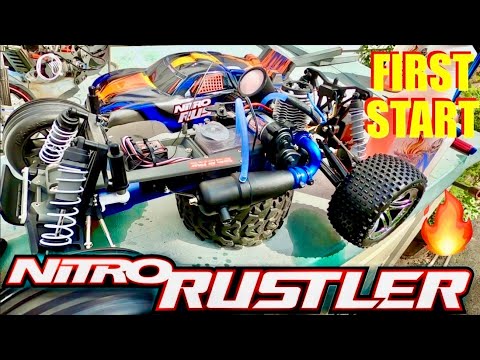New Traxxas Nitro Rustler Break In & The Truth - NITRO for Beginners - It HIT 51.8 MPH - WOW 🔥