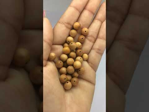 Sandalwood muslim tasbih Beads Necklace