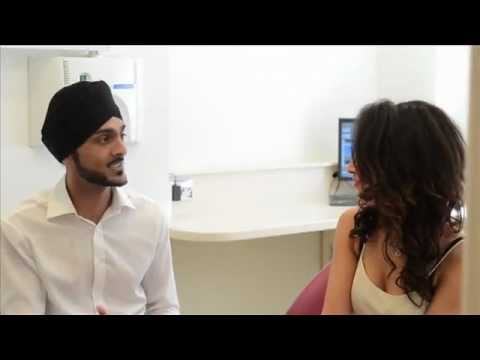 Amelle' Berrabah's visit to the Dentist