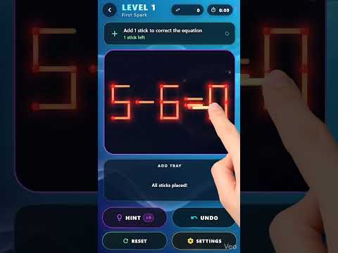 Matchstick Puzzle: Math Game