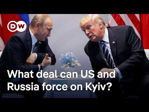 Zelenskyy rejects Trump's idea of Ukraine conceding land for peace | DW News