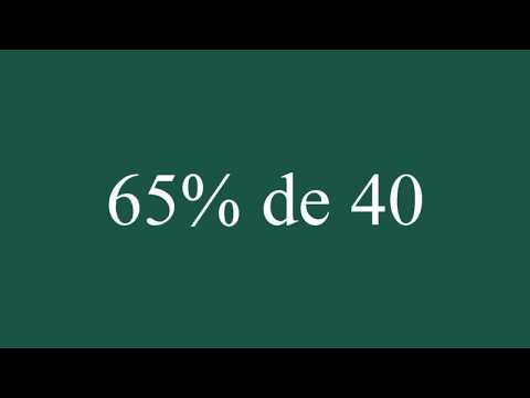 CÓMO SACAR PORCENTAJES SUPER FÁCIL