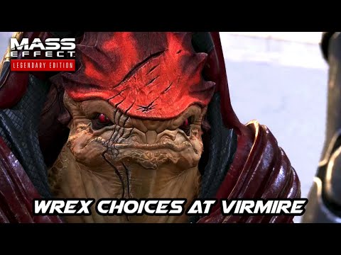 Paragon and Renegade Choices, Ashley & Shepard Shoots Wrex - Mass Effect 1 Legendary Edition