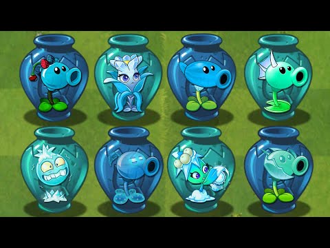 Vasebreaker Endless - Wave 1000 | All ICE Plants Power-Up! - Plants vs Zombies 2 Mod