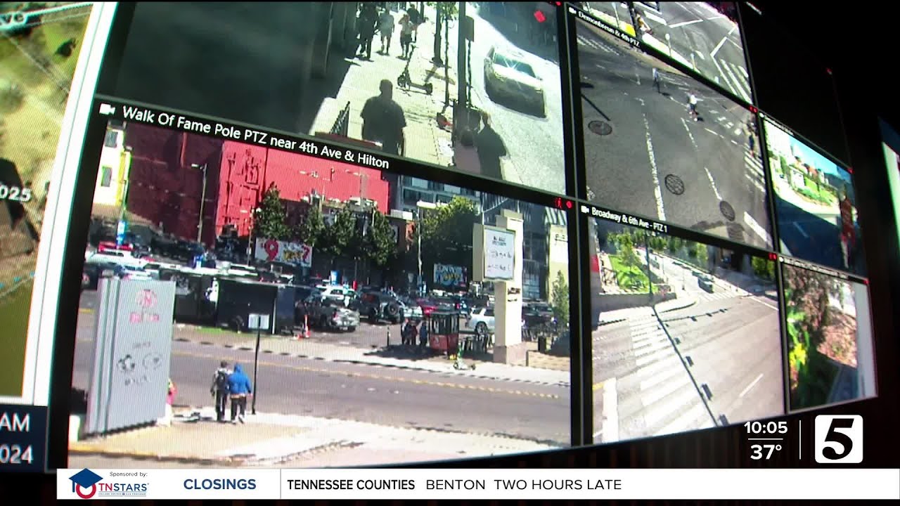NewsChannel 5 report on downtown surveillance debate