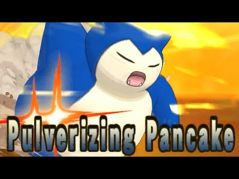 Snorlax Special Z Move: Pulverizing Pancake (Giga Impact + Snorlium Z)