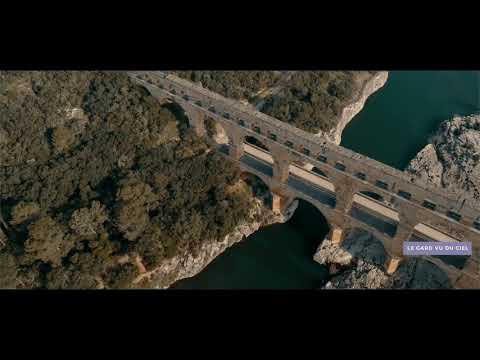 Le Gard vu du ciel - Le Pont du Gard