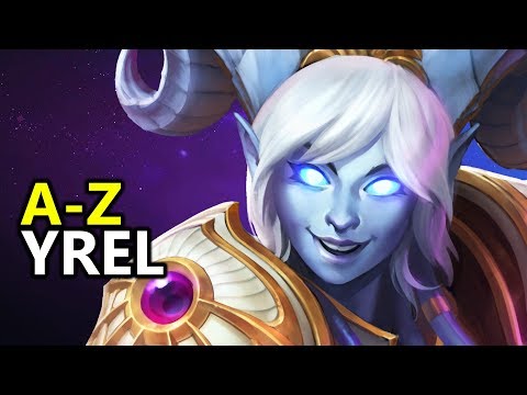 ♥ A - Z Yrel -  Heroes of the Storm (HotS Gameplay)
