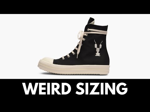 2nd YouTube video about are rick owens true to size