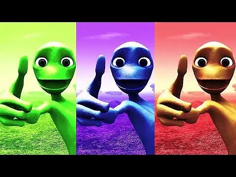 YENİ RENKLİ YEŞİL UZAYLI DANSI YENİ ŞARKISIYLA / AKIM DAME TU COSİTA #dametucosita