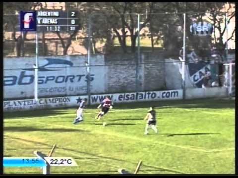 Resumen Argentino 2 - Victoriano Arenas 1, Fecha 6 Primera D 2014
