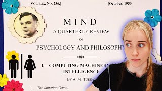 The original "Turing Test" paper is unbelievably visionary