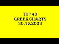 TOP 40 Greek Songs Greek Charts 30 Oct 2023