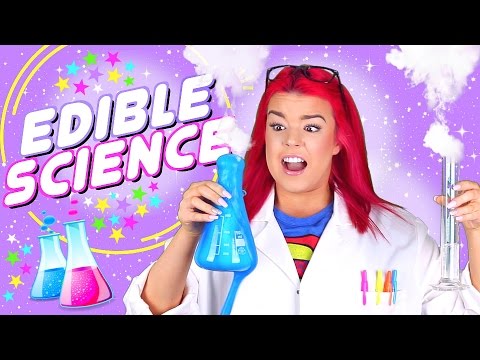 DIY EDIBLE SCIENCE EXPERIMENTS! Video