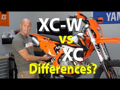 KTM XC vs XC-W vs EXC   What is the difference?