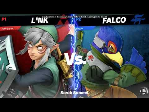 Scrub Summit V - Losers Quarters - napps (Falco) vs Jonnygom (Link)