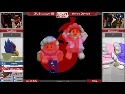 CFL Smackdown 106 Melee - King Momo (Falco) vs Drunksloth (ICs) - Winners Quarters
